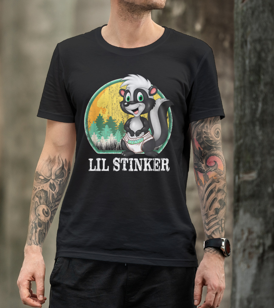 Lil Stinker Baby Skunk Camp Abdl T-Shirt