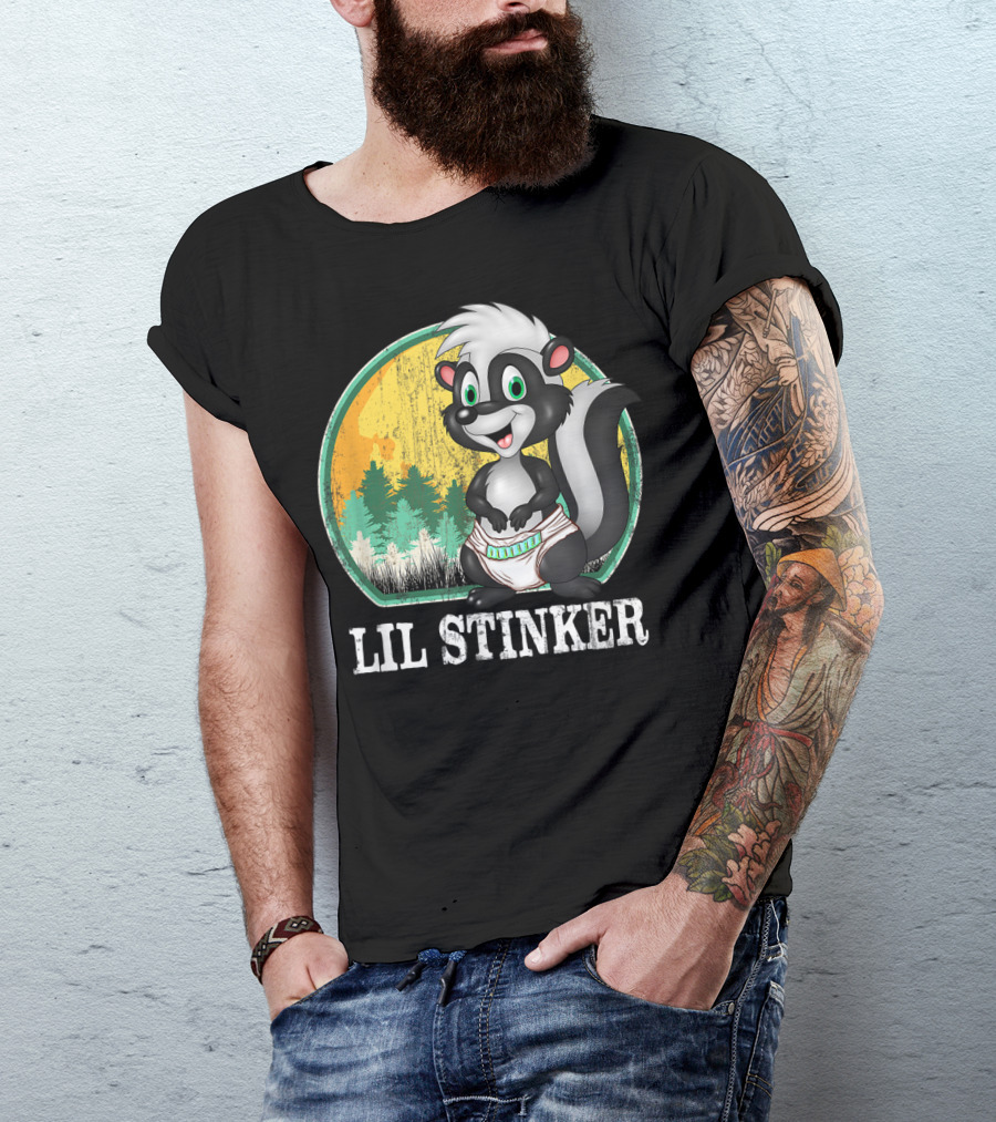Lil Stinker Baby Skunk Camp Abdl T-Shirt
