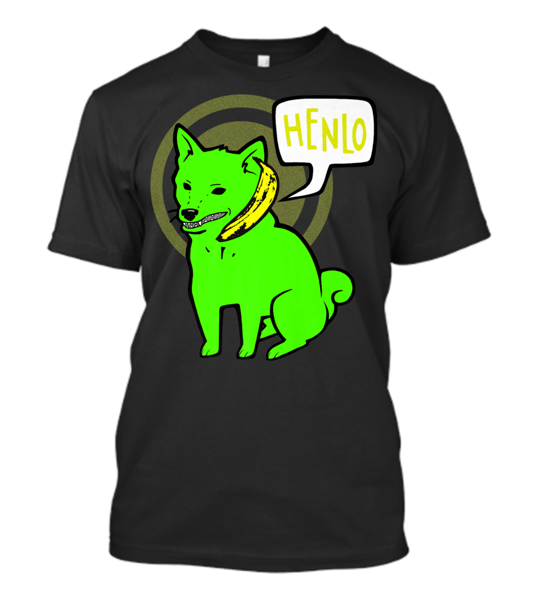 Henlo Bananaboi Dog T-Shirt