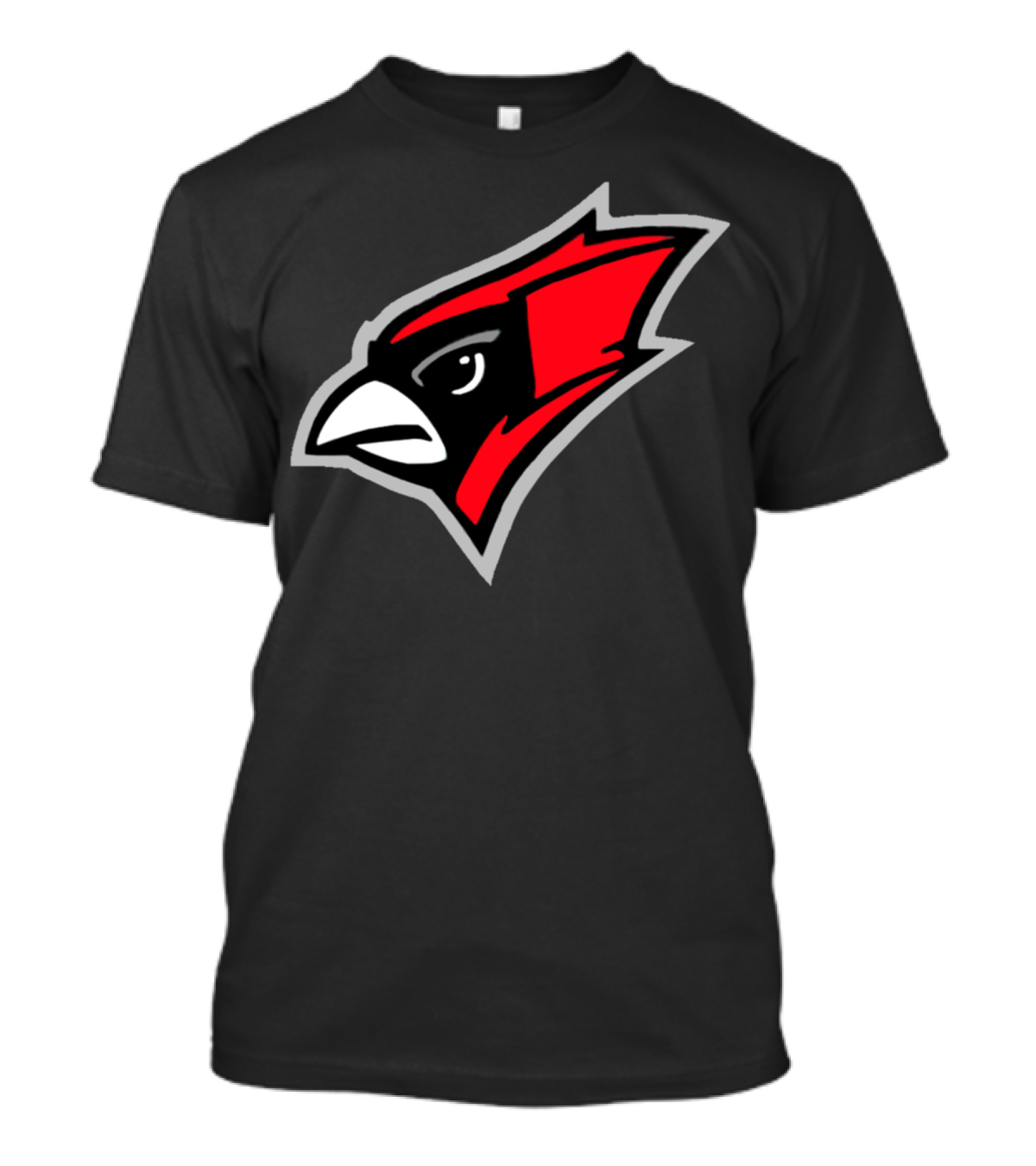 Bridge City Cardinals Tx Cardinal Head T-Shirt