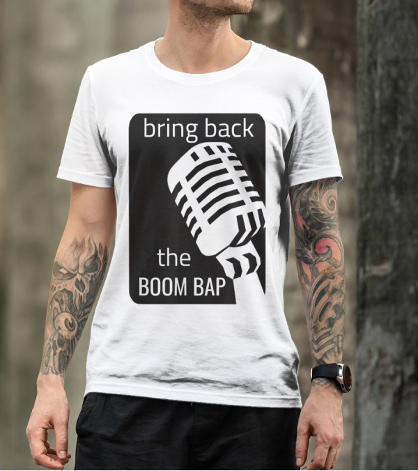 Bring Back The Boom Bap Rap Music Microphone T-Shirt