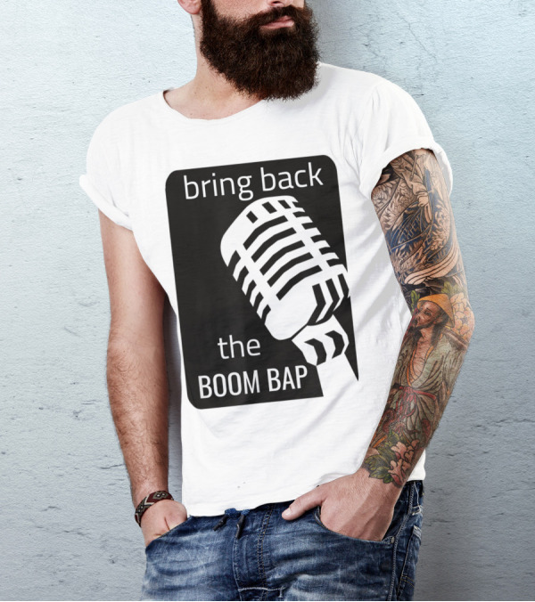 Bring Back The Boom Bap Rap Music Microphone T-Shirt