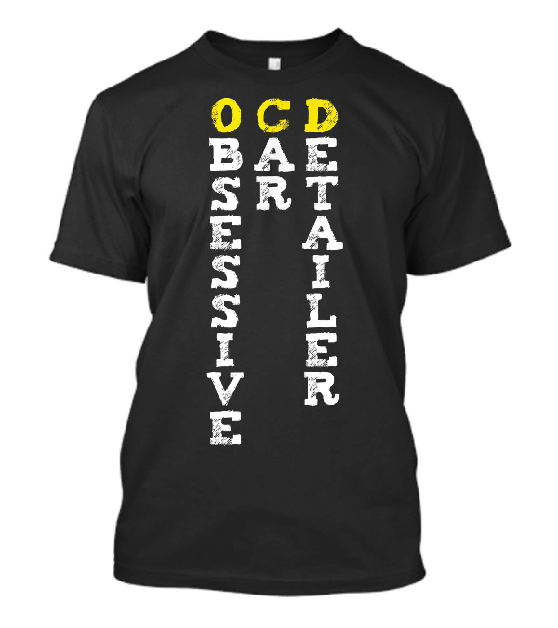 OCD Obsessive Car Detailer Car Detailing Funny T-Shirt