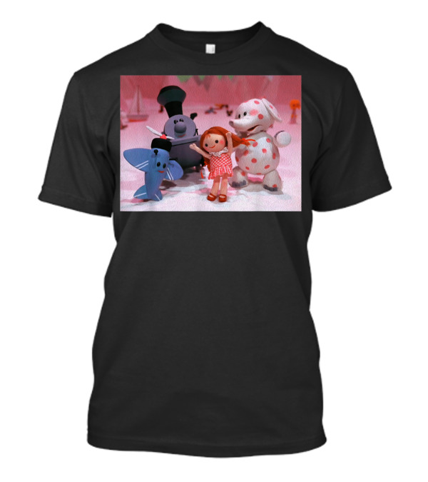 Island Of Misfit Toys Christmas Special Characters Scene T-Shirt