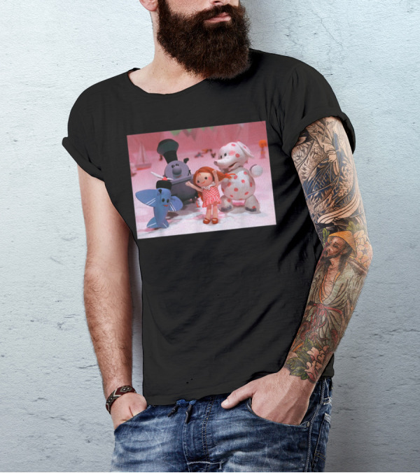 Island Of Misfit Toys Christmas Special Characters Scene T-Shirt