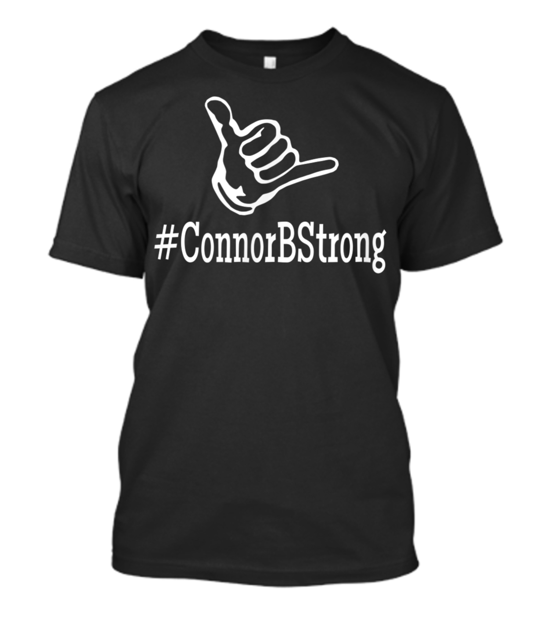 ConnorBStrong Shaka Gesture Fundraising T-Shirt