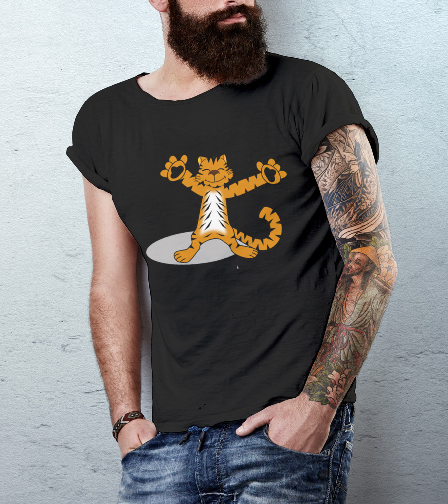 Cool Cats Dance To Doo Wop Music With Happy Tiger T-Shirt