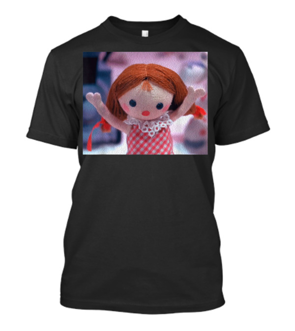 Cute Rag Doll With Red Hair And Island Vibes T-Shirt