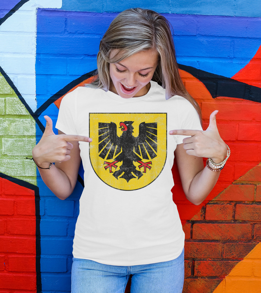 Dortmund Wappen Coat Of Arms Deutschland German Eagle Emblem T-Shirt