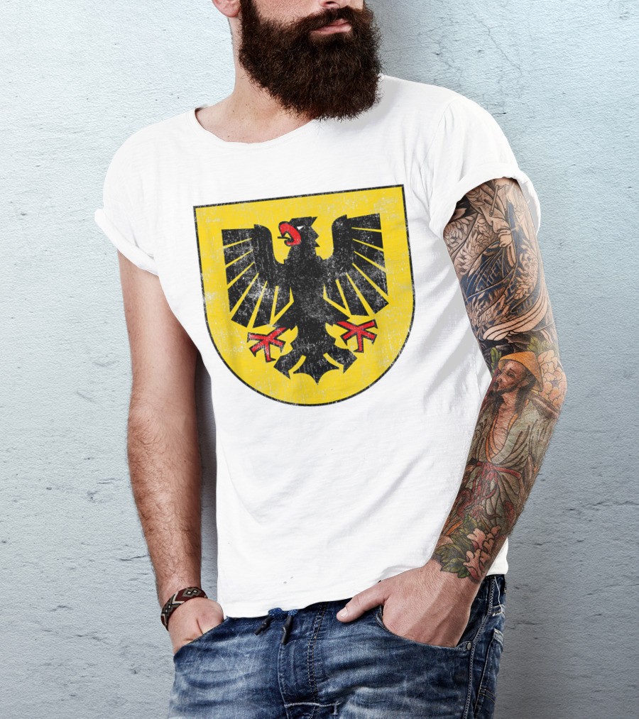 Dortmund Wappen Coat Of Arms Deutschland German Eagle Emblem T-Shirt