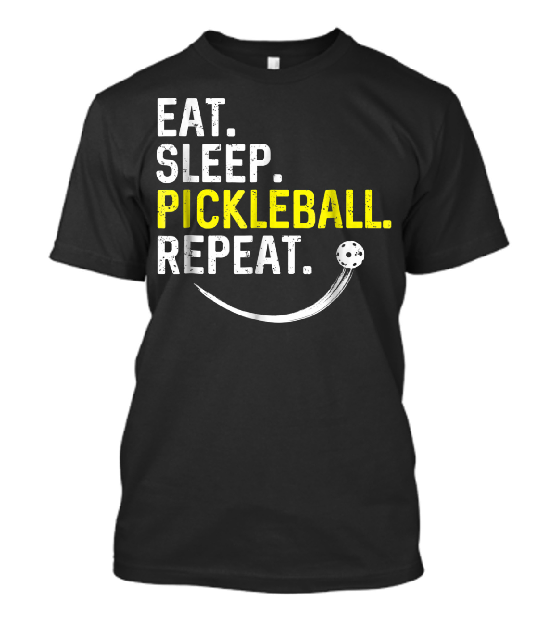 Eat Sleep Pickleball Repeat Funny Pickle Ball With Pickleball T-Shirt