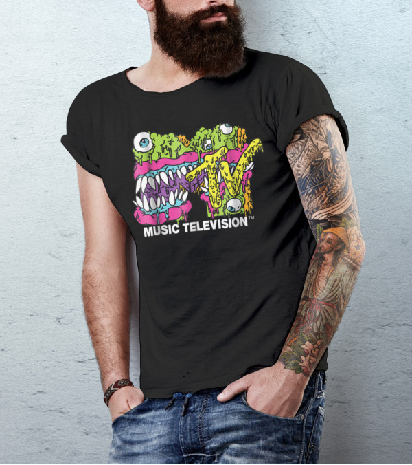 MTV Classic Monster Music Television T-Shirt