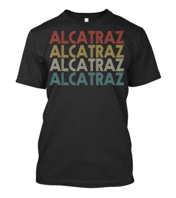 Alcatraz Retro Classic Vintage T-Shirt