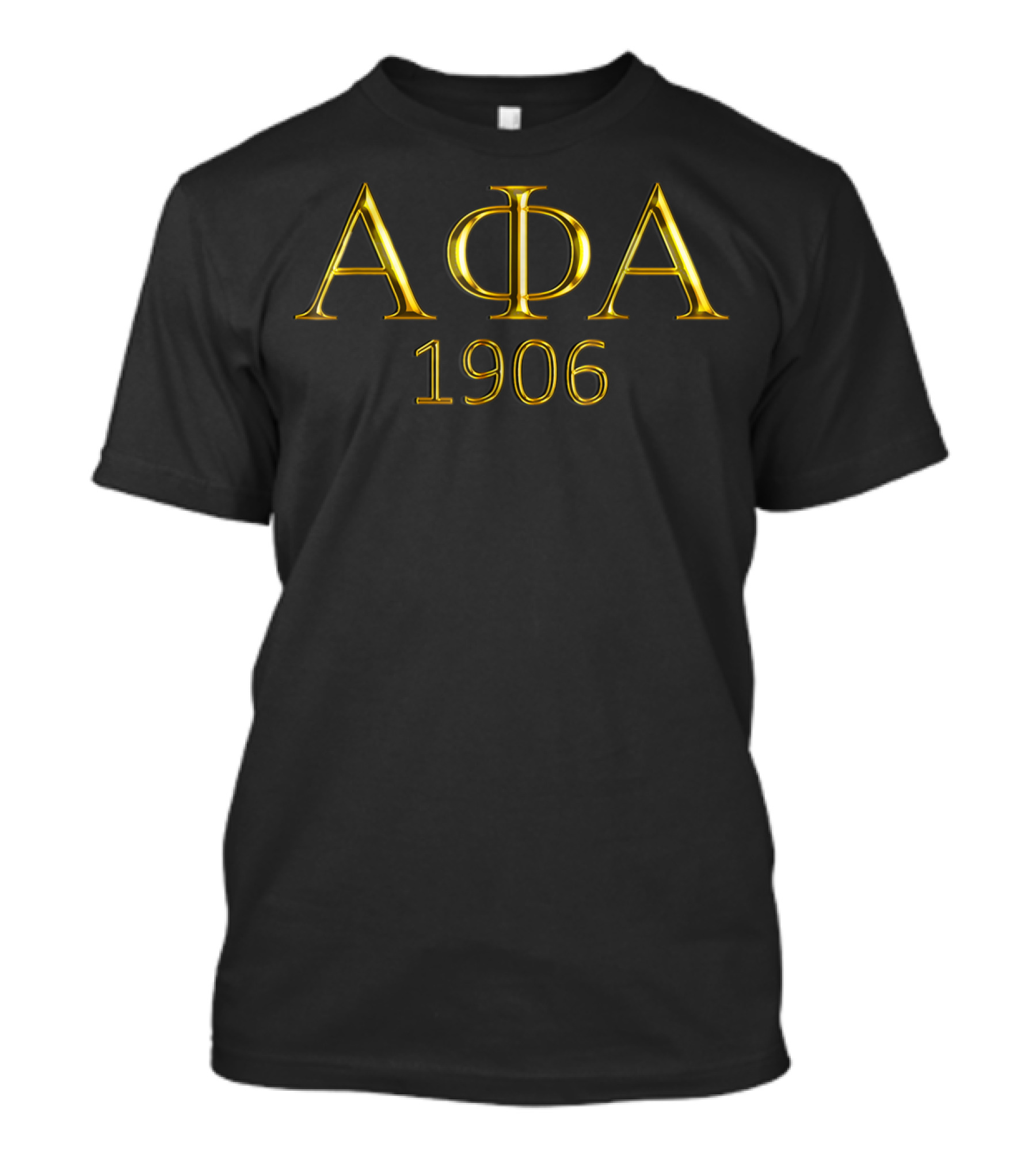 Alpha Phi Alpha ΑΦΑ 1906 Fraternity Greek Letters T-Shirt