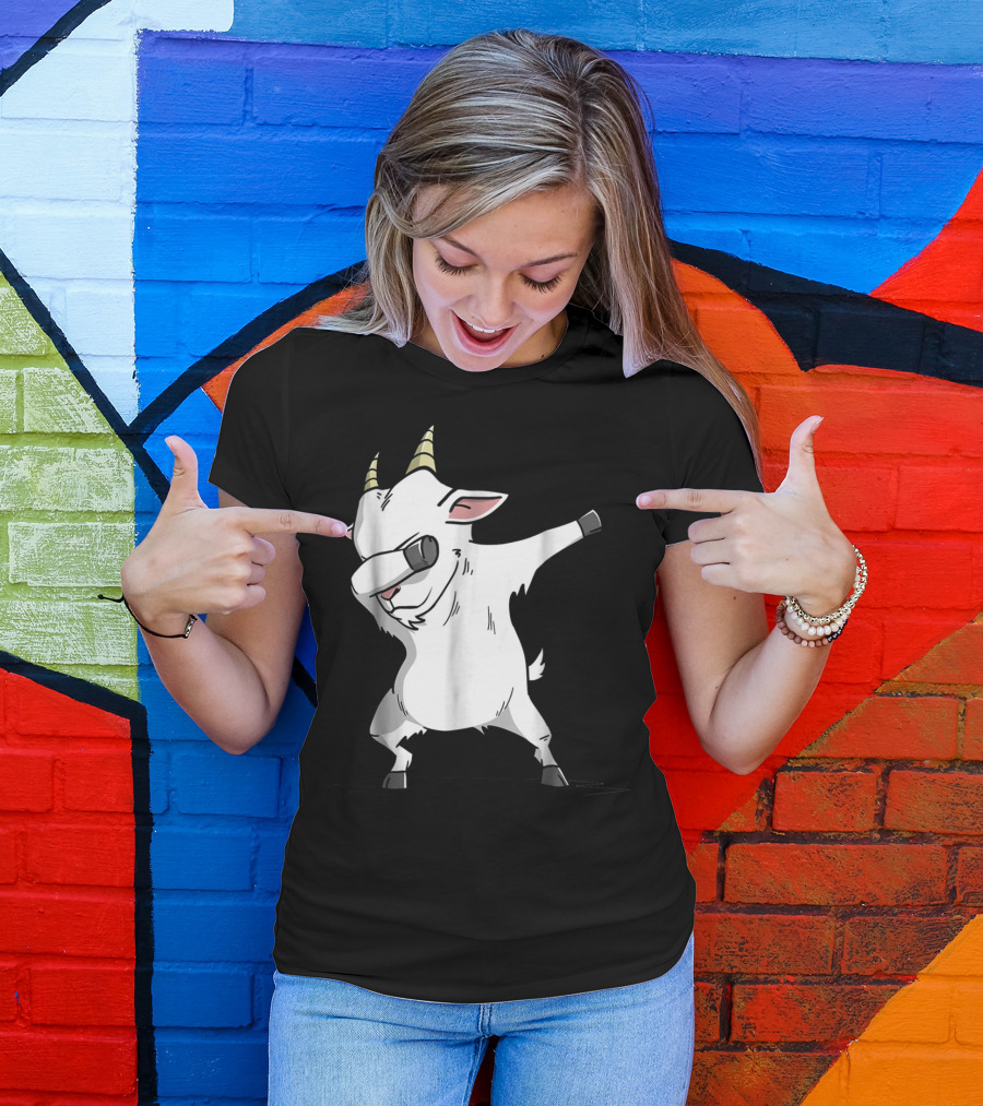 Dabbing Goat Dab Goat Kids T-Shirt