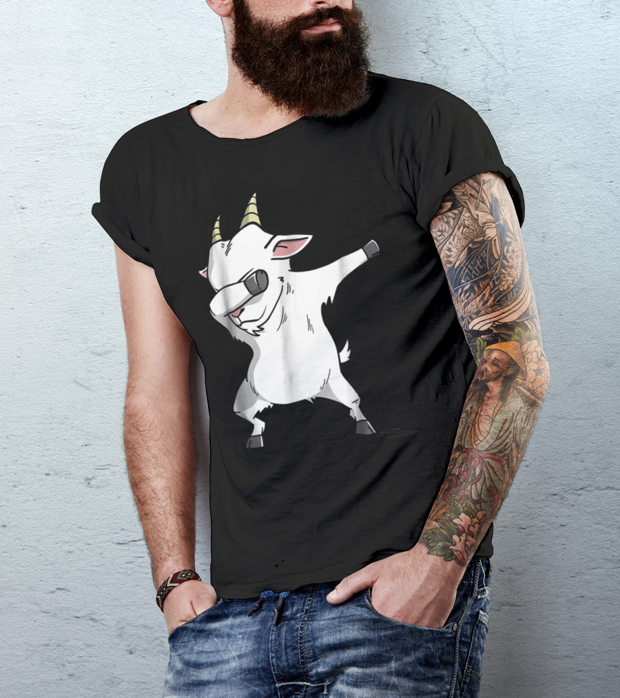 Dabbing Goat Dab Goat Kids T-Shirt