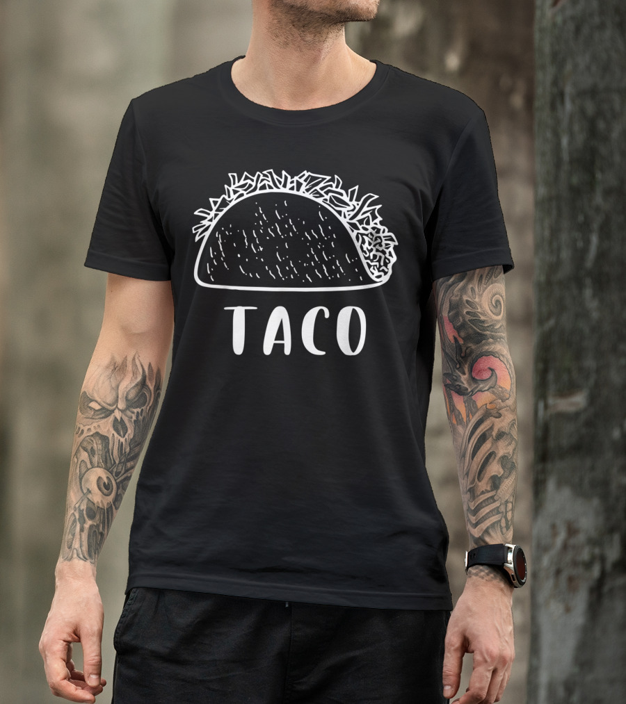 Taco Cute Taquito MomDad And SonDaughter T-Shirt