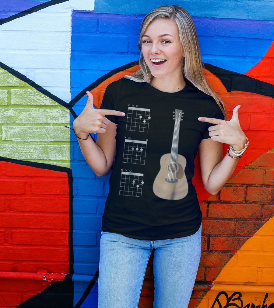 Dad Great Acoustic Guitar Chords T-Shirt