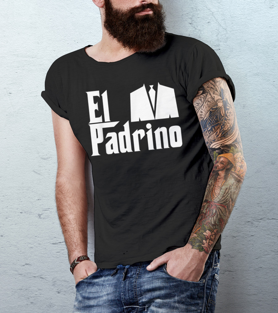 El Padrino Godfather Compadre Godparent Suit T-Shirt