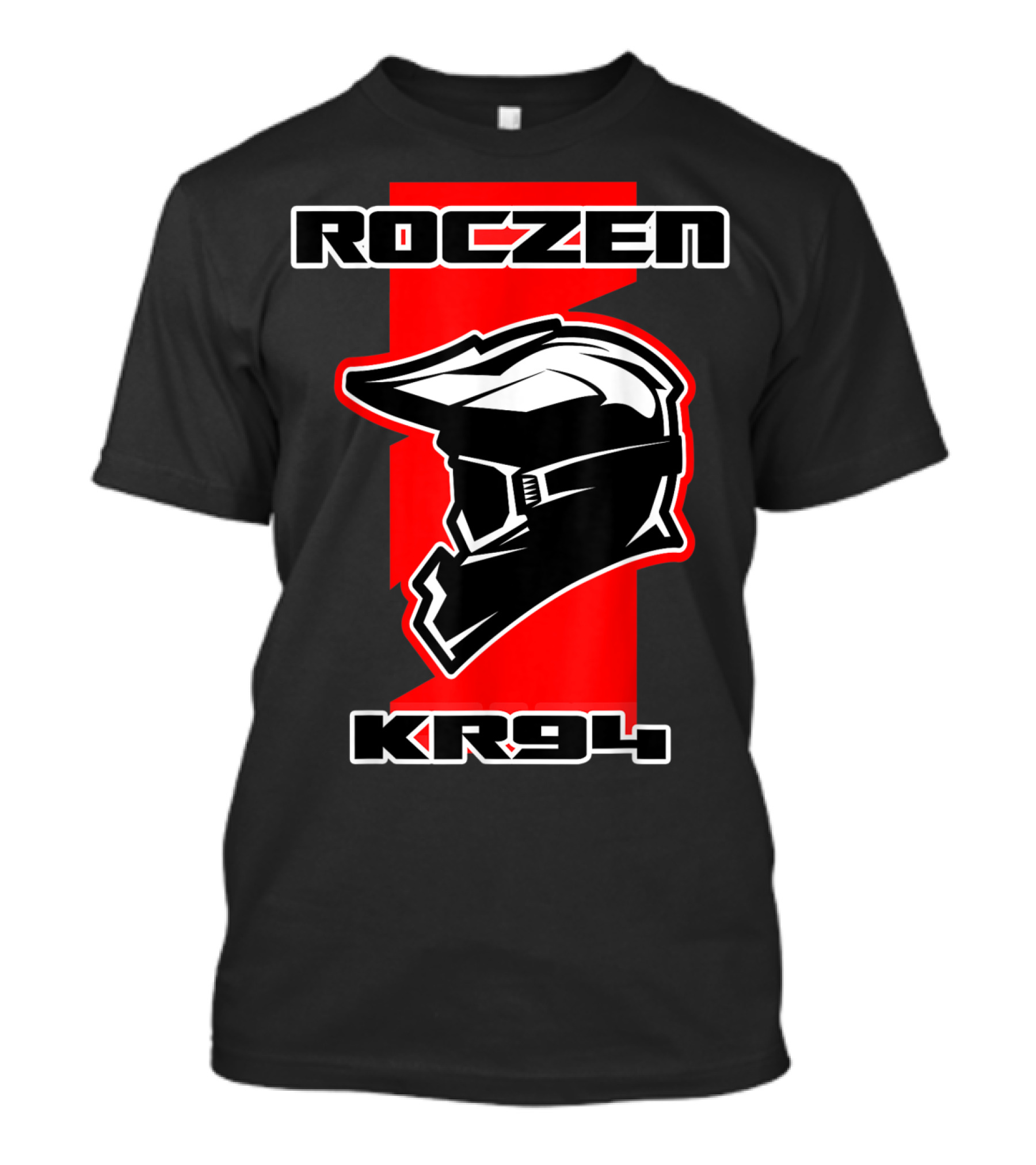 Roczen KR94 Dirt Bike Racing Red With Helmet And Goggles T-Shirt