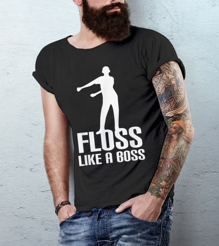 Floss Like A Boss Dance Flossing Moves T-Shirt