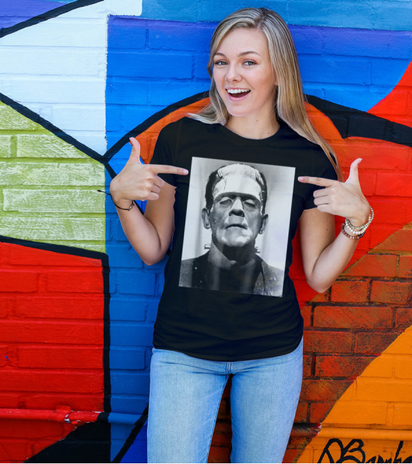Boris Karloff As Frankenstein's Monster Iconic T-Shirt