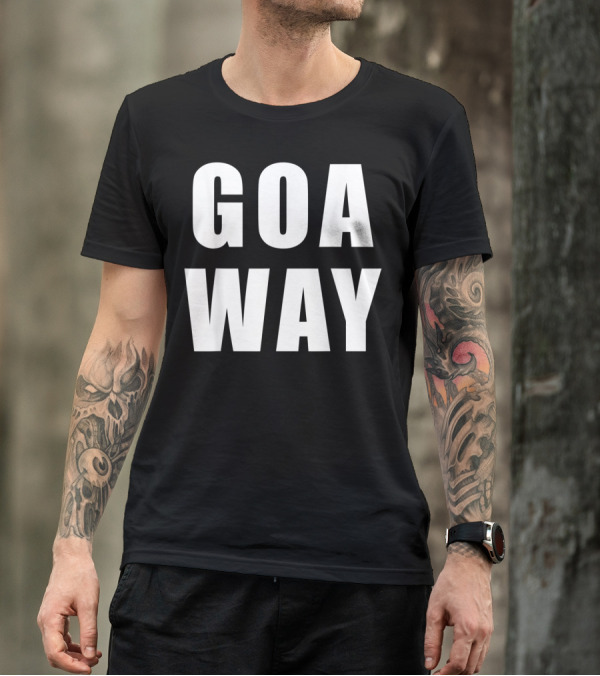 GOA WAY Funny Antisocial Go Away T-Shirt