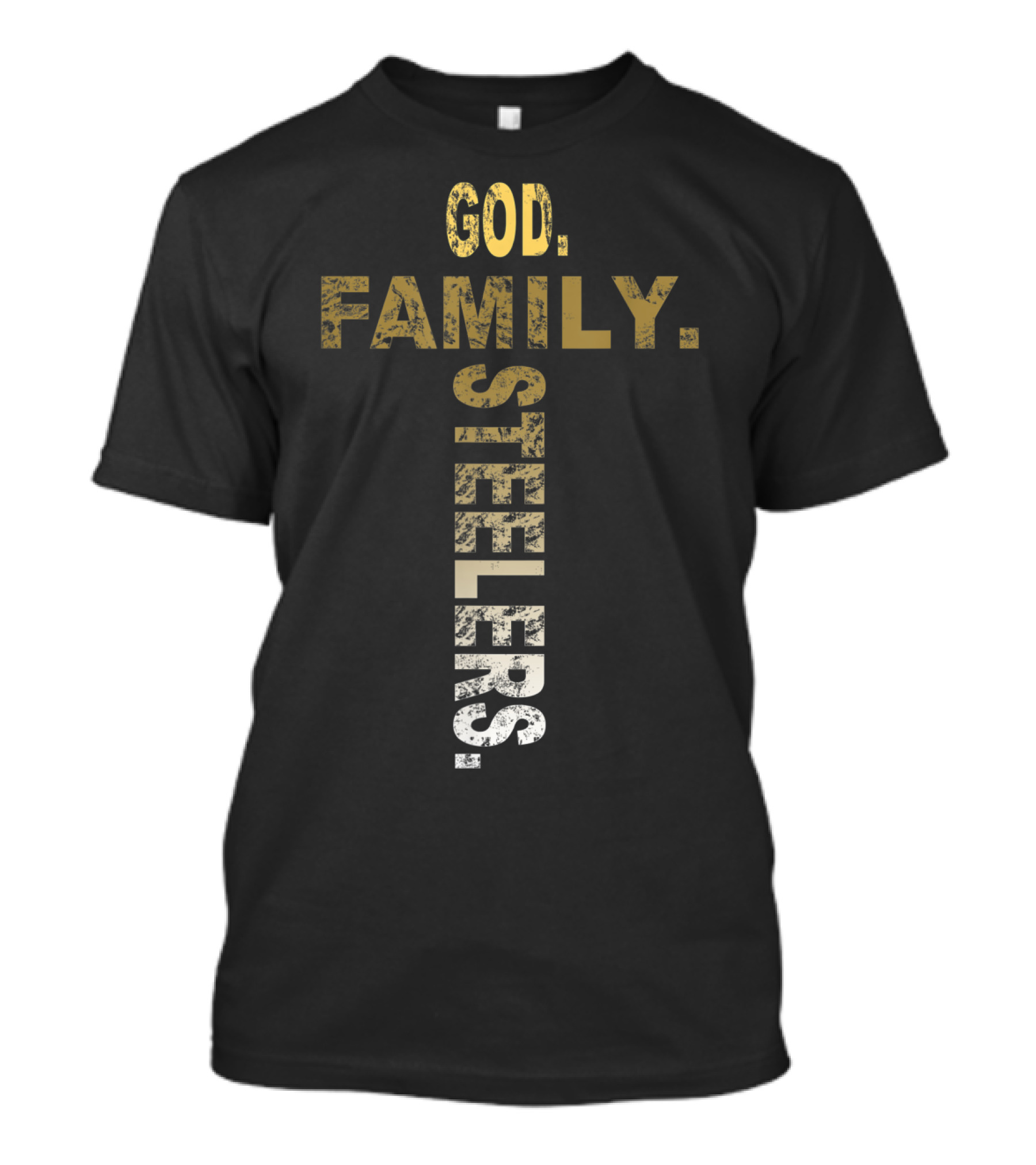 God Family Steelers Father's Day T-Shirt