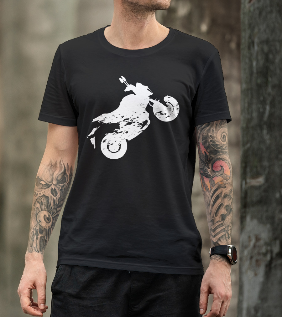 Grom 125cc Motor Bike Wheelie Stunt T-Shirt