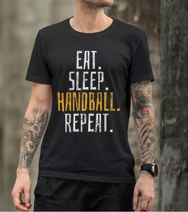 Eat Sleep Handball Repeat T-Shirt