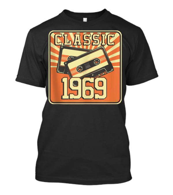 Classic 1969 Cassette 51st Birthday T-Shirt