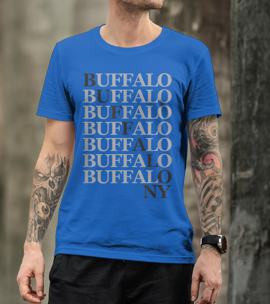 Buffalo Buffalo Buffalo Buffalo Buffalo Buffalo Buffalo NY T-Shirt