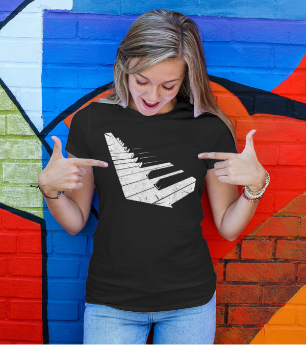 Keyboard Piano Keys Funny Musician Shirt For Pianists T-Shirt