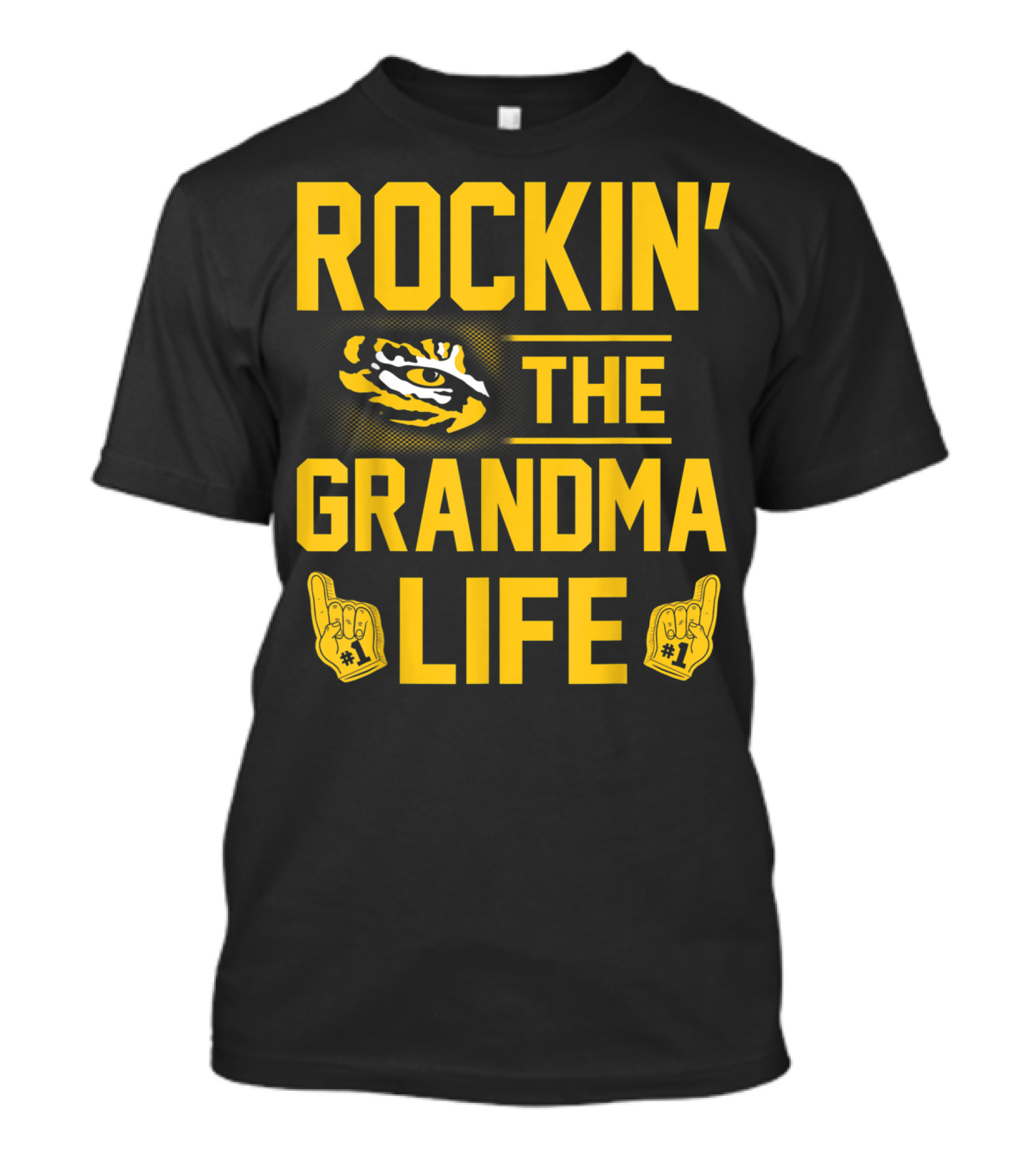 Rockin' The Grandma Life LSU Tigers Alumni Fan Geaux T-Shirt