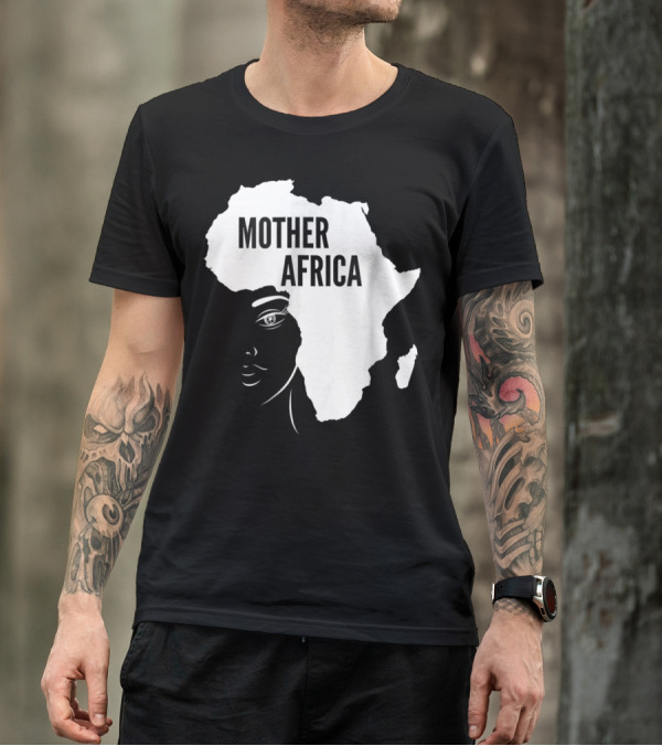 Mother Africa Black Queen Afrocentric Pride T-Shirt
