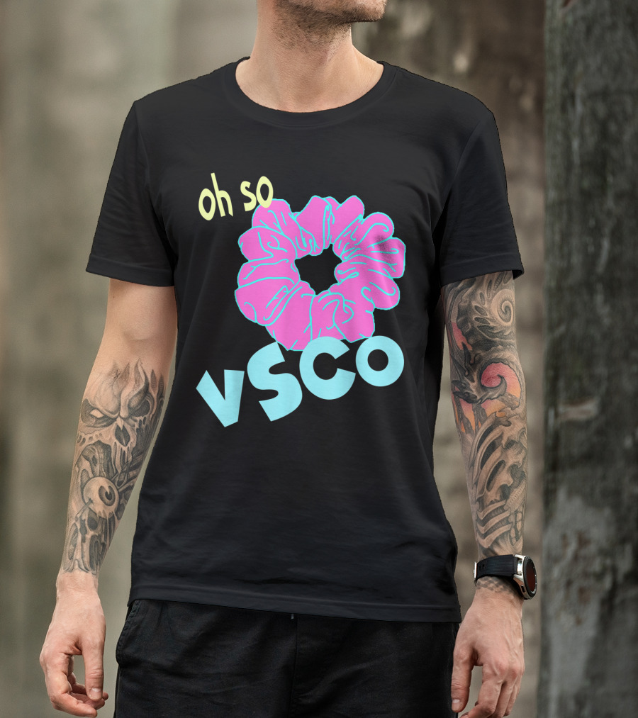 Oh So VSCO Pop Art Scrunchie T-Shirt