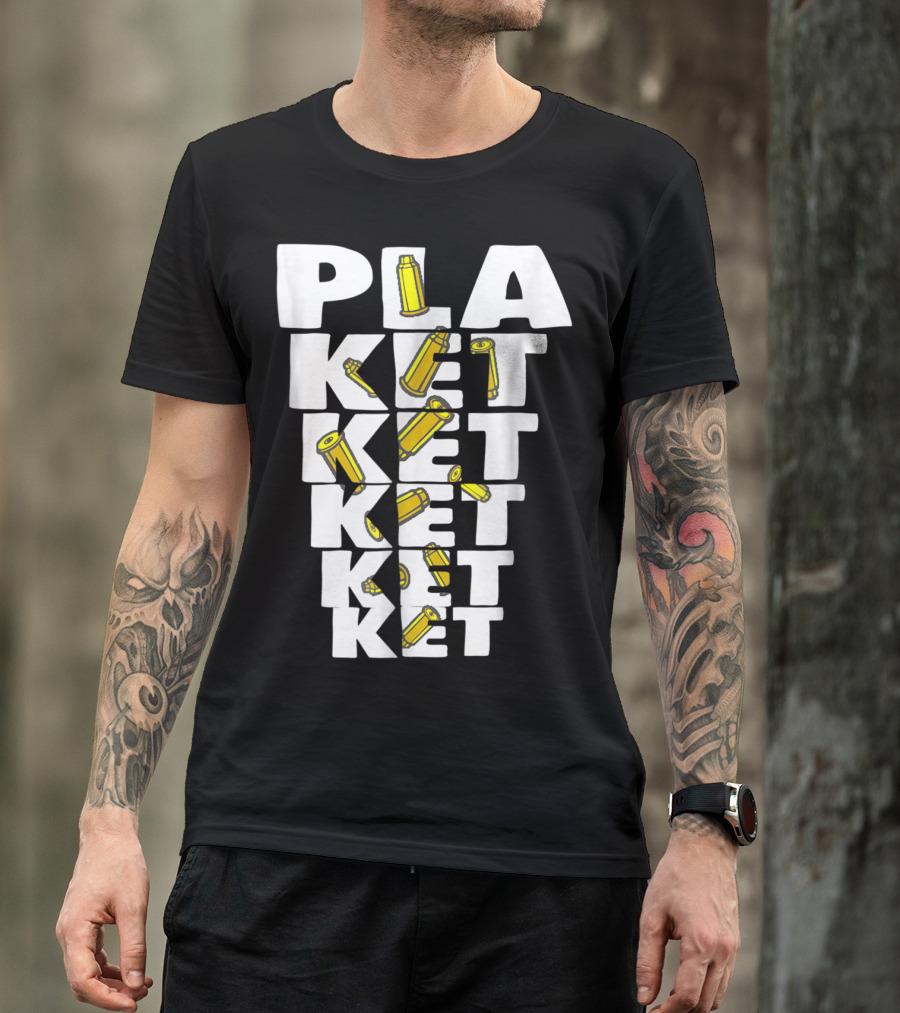 PLAKETKETKETKET Bullet Cartridge Accent Success T-Shirt