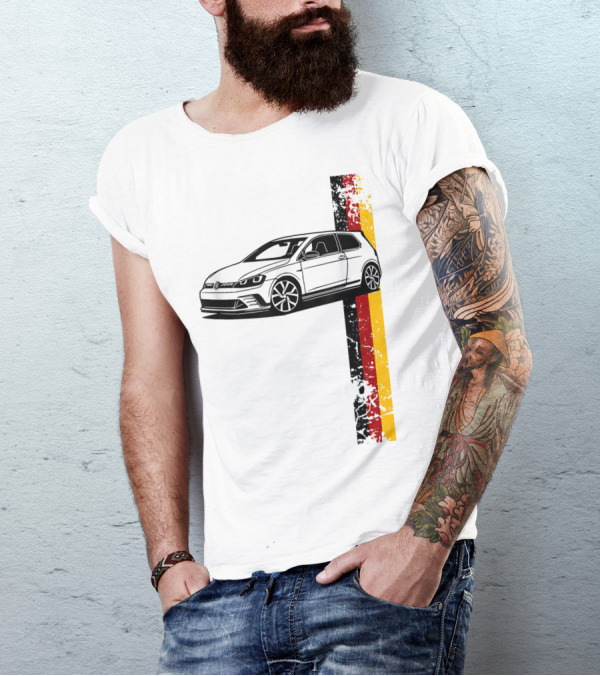 R Gt I German Car Germany Sport Racing Tuning Automotive Enthusiast T-Shirt