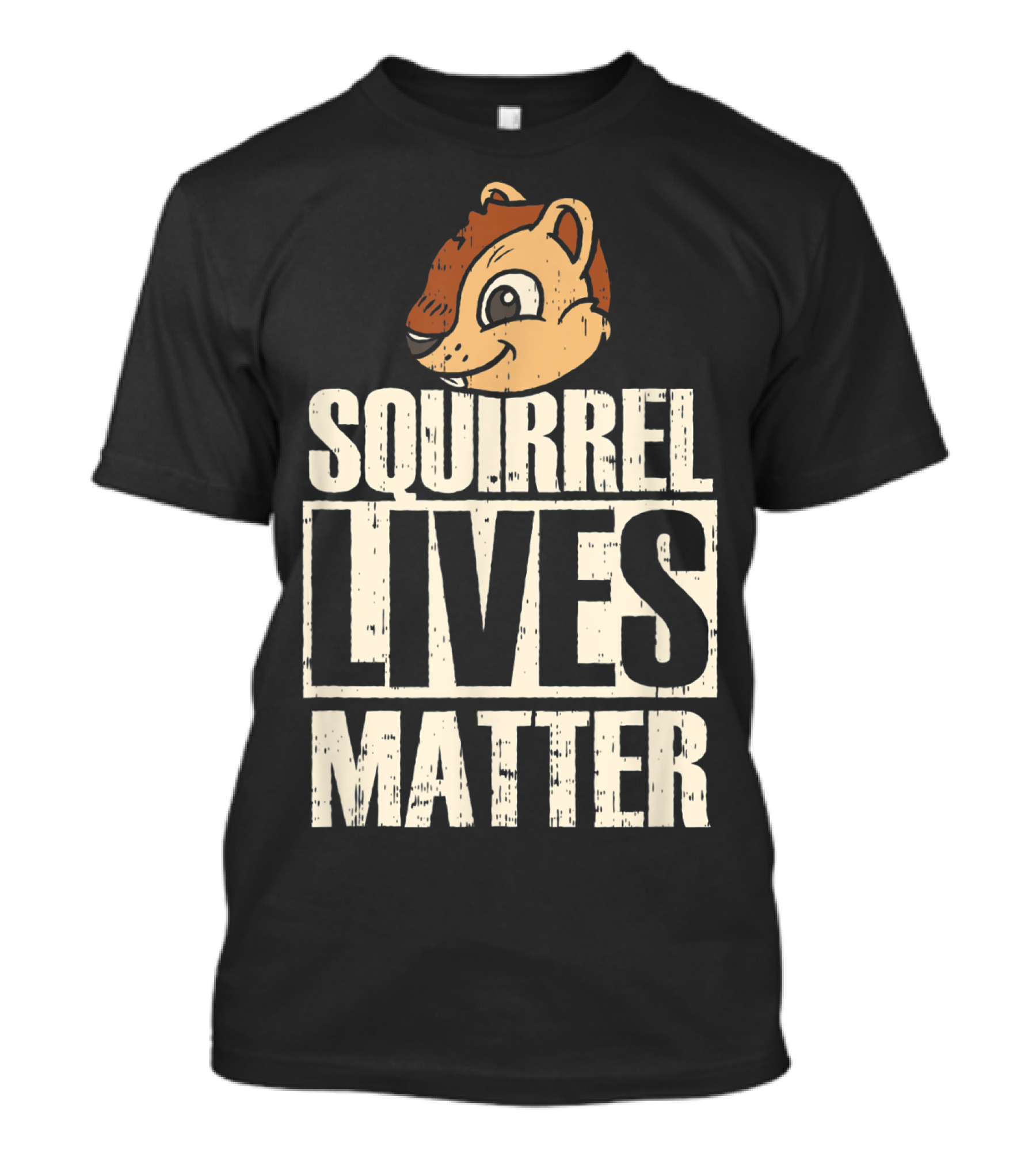 Squirrel Lives Matter Funny Squirrel Head T-Shirt