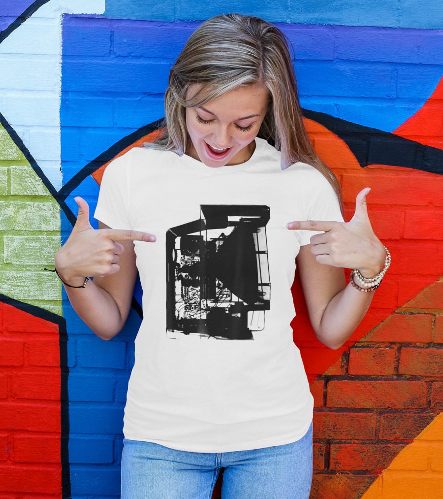 Xray Vectrex Console Inside View T-Shirt