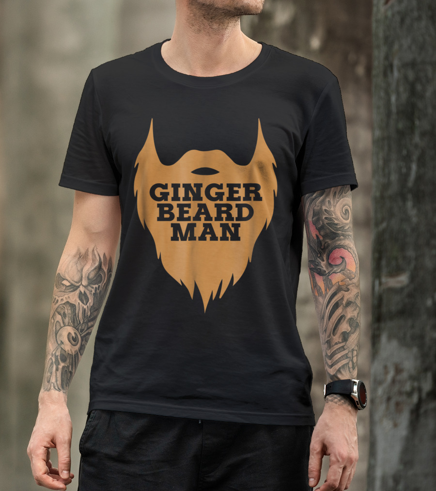 Ginger Beard Man Beard Men T-Shirt