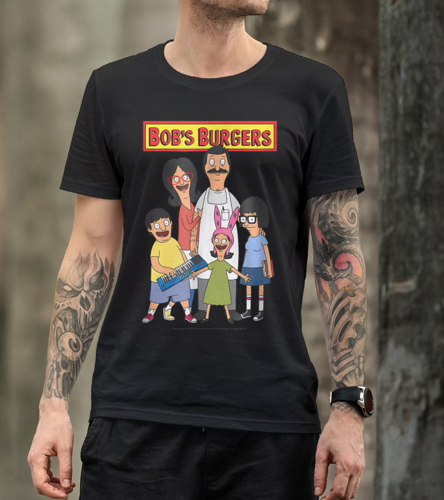 Bob's Burgers Family Group T-Shirt