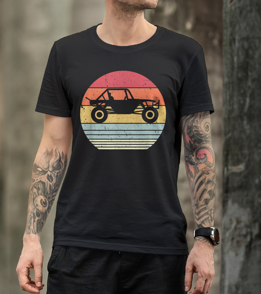 Vintage Sunset Can Am Style Off Road Beach Buggy T-Shirt
