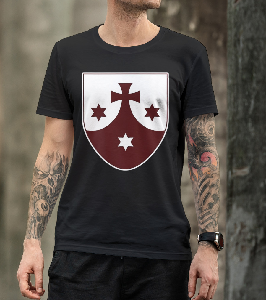 Carmelite Order Emblem Shield T-Shirt