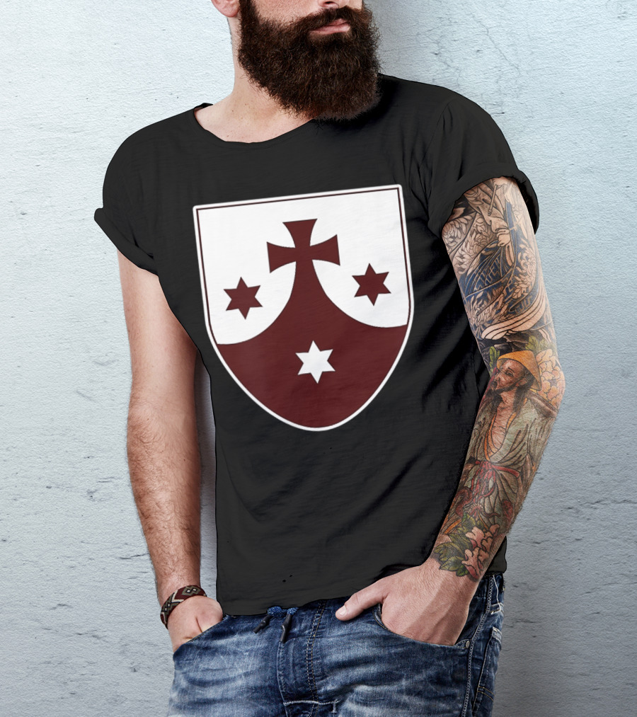 Carmelite Order Emblem Shield T-Shirt