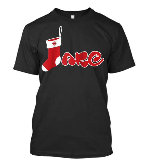 Jake Christmas Stocking Holiday T-Shirt