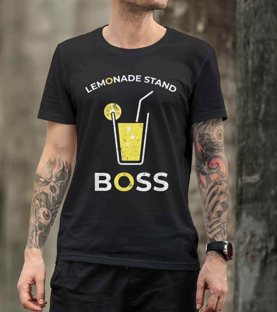 Lemonade Stand Boss Business Entrepreneur T-Shirt