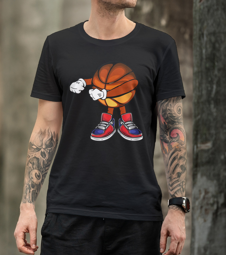 Basketball Player Floss Dance Move Fun Present T-Shirt