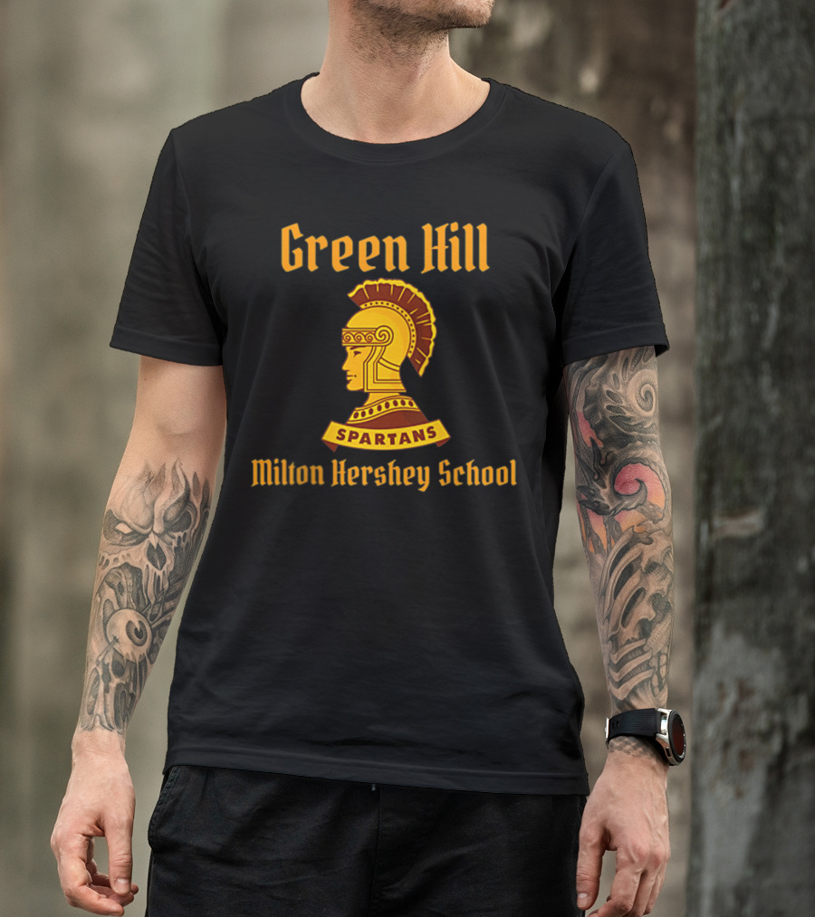 Green Hill Spartans Milton Hershey School Xmas For Jordyn T-Shirt