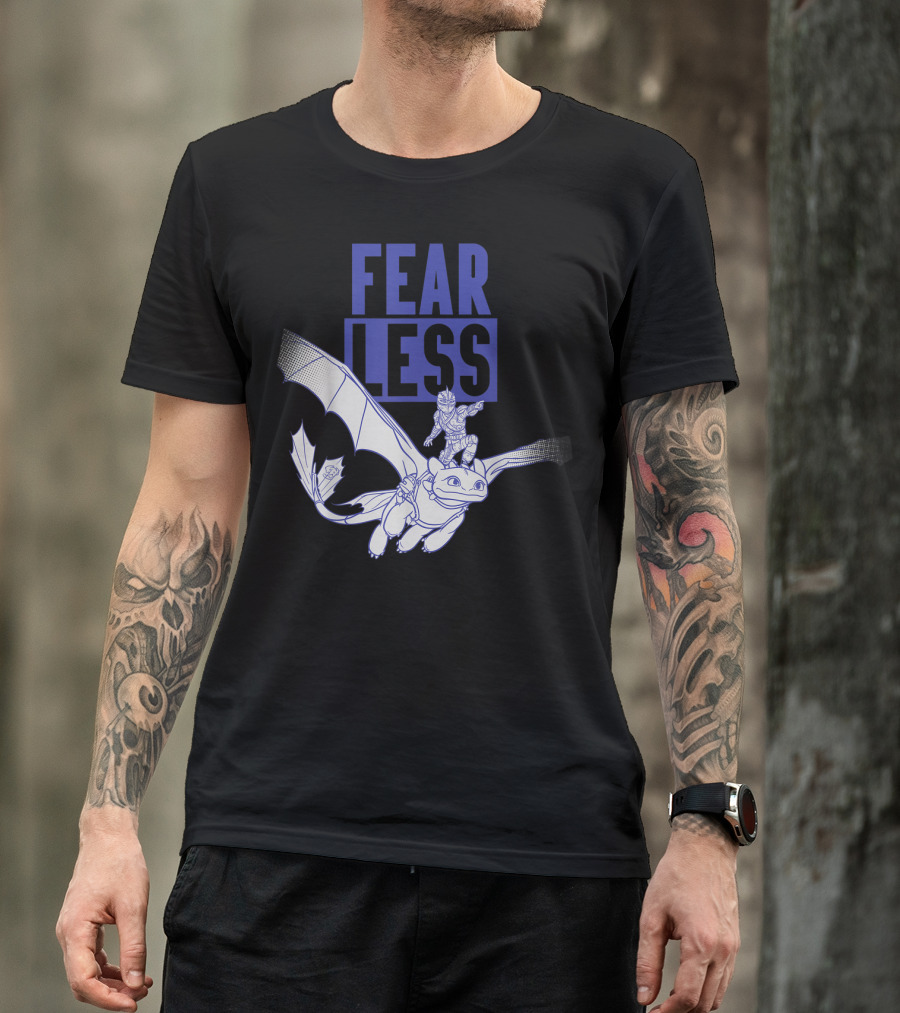 Fearless How To Train Your Dragon 3 Hidden World T-Shirt